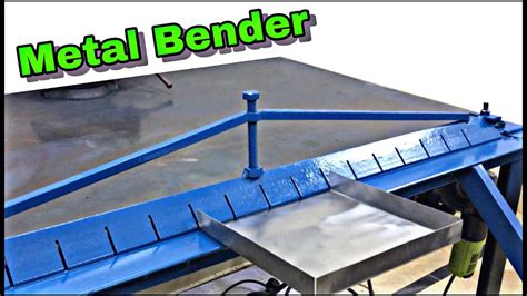 how to make a sheet metal bender|homemade sheet metal bender plans.